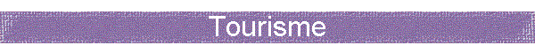 Tourisme